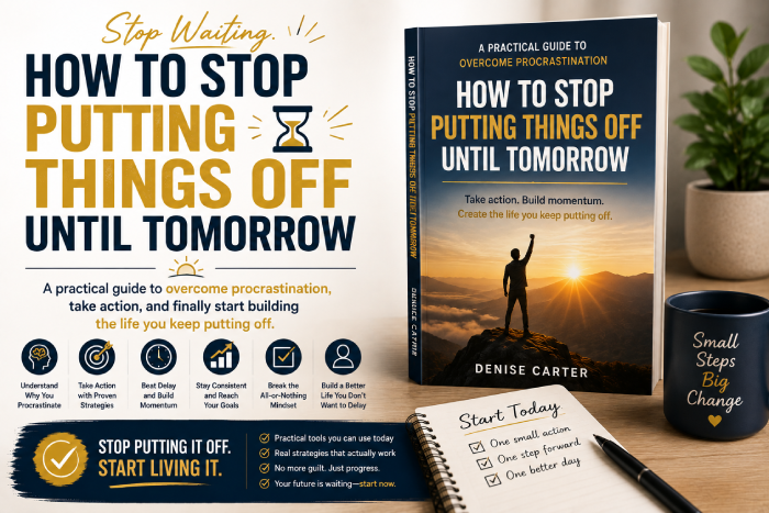 How to Escape the “I’ll Start Tomorrow” Trap