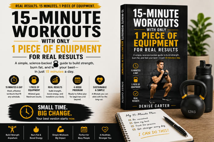 Minimalist Home Gym 15-Minute Protocol