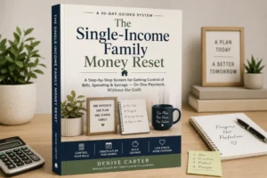 The Single Income Family Money Reset